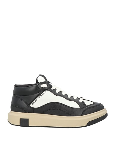 ARMANI EXCHANGE Sneakers Black 100% Polyester, Polyurethane