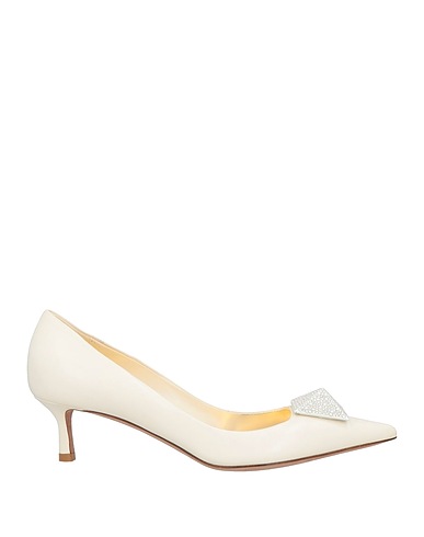 VALENTINO GARAVANI Court Ivory Leather