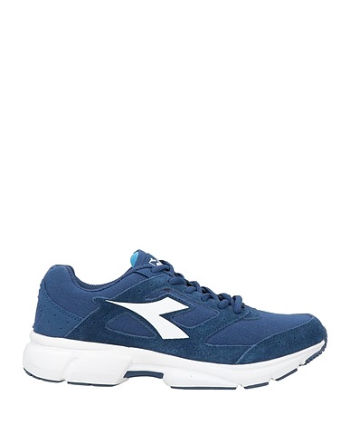 DIADORA Sneakers Navy Leather, Textile fibers
