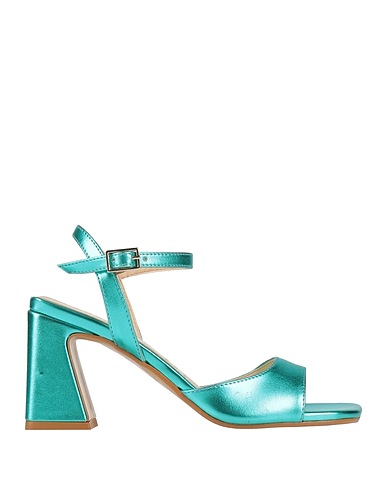 PREGUNTA Sandals Turquoise Synthetisches Material