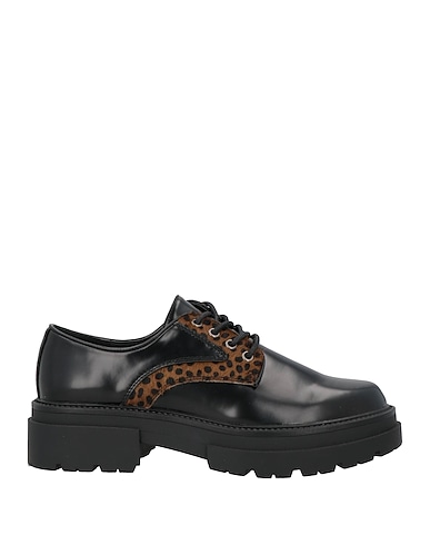 CAFèNOIR Laced shoes Black Synthetisches Material