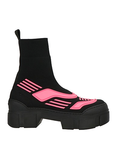 VIC MATIĒ Ankle boot Black Textile fibres