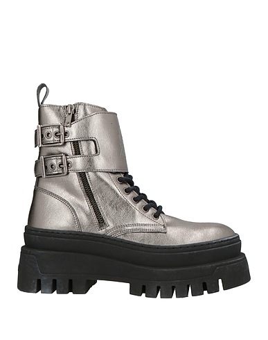 STEVE MADDEN Ankle boot Silver Synthetisches Material