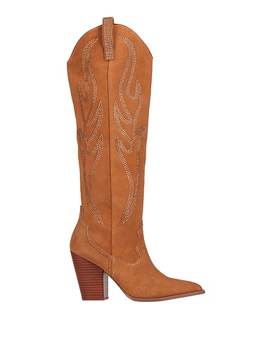 STEVE MADDEN Boots Camel Leather