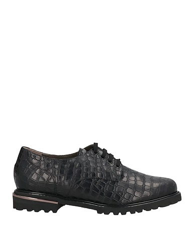 TOMASI Laced shoes Black Leather