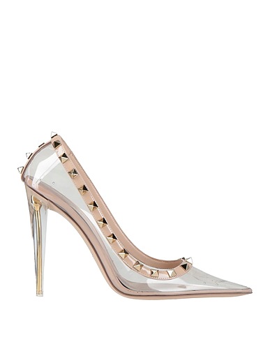 VALENTINO GARAVANI Court Light pink Plastic, Leather