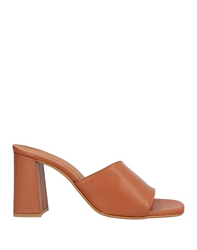 NOA A. Sandals Brown Leather