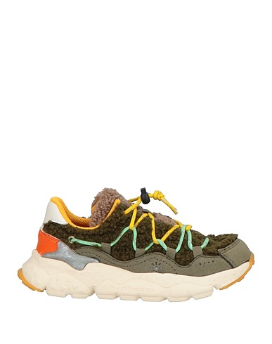 FLOWER MOUNTAIN® for NATURINO Sneakers Military green Synthetic fibers