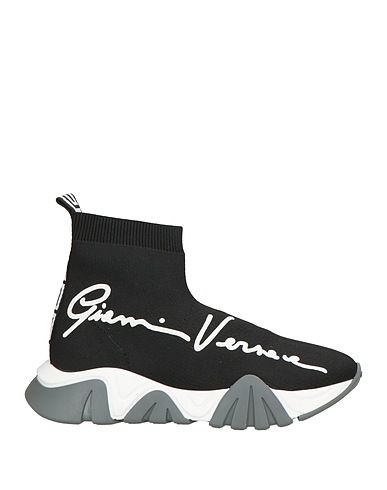 VERSACE YOUNG Sneakers Black Textile fibers