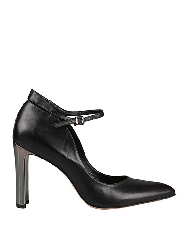 UNIQUE Court Black Leather