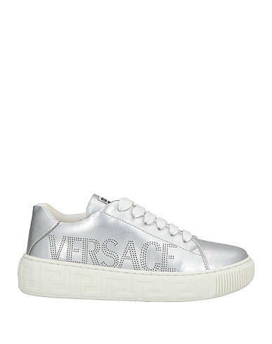 VERSACE YOUNG Sneakers Silver Synthetisches Material