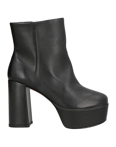 MISS UNIQUE Ankle boot Black Leather