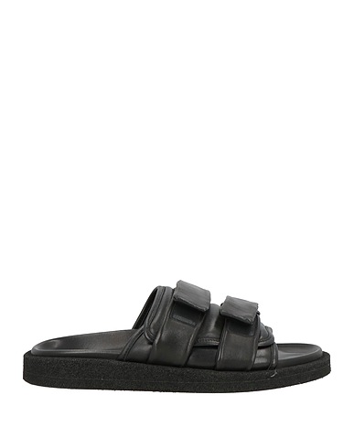 OFFICINE CREATIVE ITALIA Sandals Black Leather