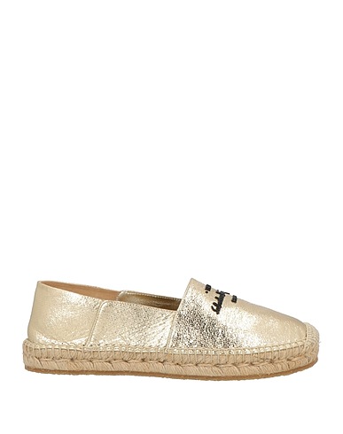 FERRAGAMO Espadrilles Platinum Textile fibers
