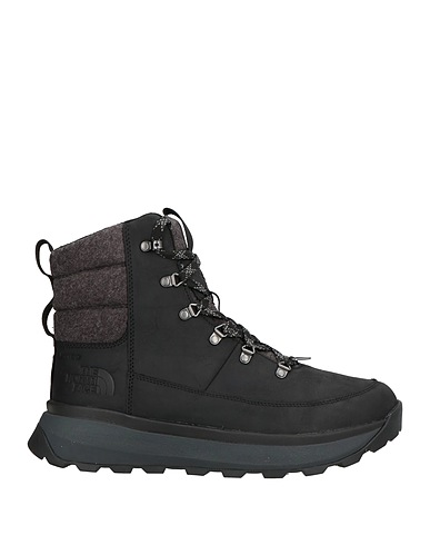 THE NORTH FACE Ankle boot Black Leather, Textile fibres
