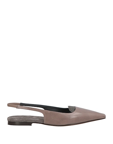 BRUNELLO CUCINELLI Footwear Taupe Leather