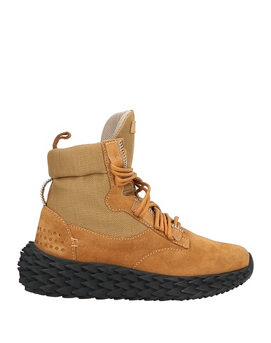 GIUSEPPE ZANOTTI Bottine Fibres textiles, Cuir