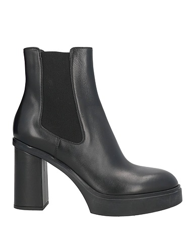 SANTONI Ankle boot Black Leather
