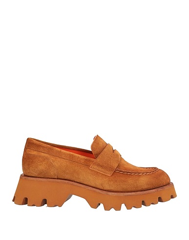 SANTONI Mocassins Cuir Cuir