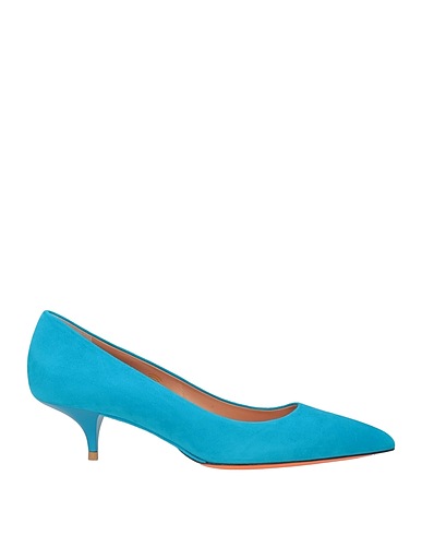 SANTONI Zapato de salón Azul turquesa Cuero