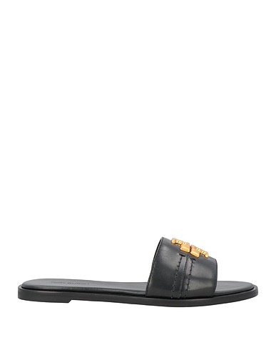 TORY BURCH Sandals Black Calfskin