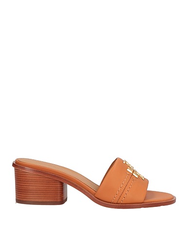 TORY BURCH Sandalen Braun Kalbsleder
