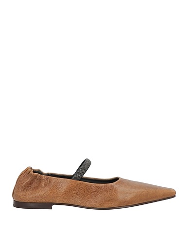 BRUNELLO CUCINELLI Footwear Tan Leather