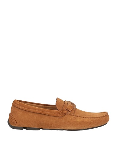 GIORGIO ARMANI Loafers Camel Leather