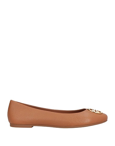 TORY BURCH Ballet flats Camel Leather