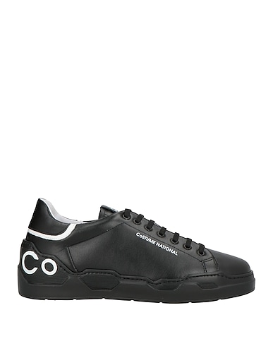 COSTUME NATIONAL Sneakers Black Calfskin