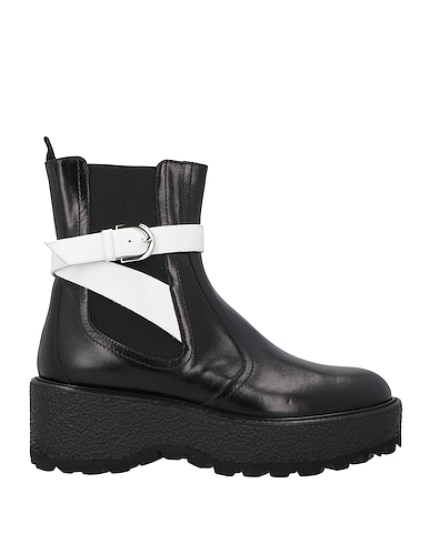GIAMBATTISTA VALLI Ankle boot Black Calfskin