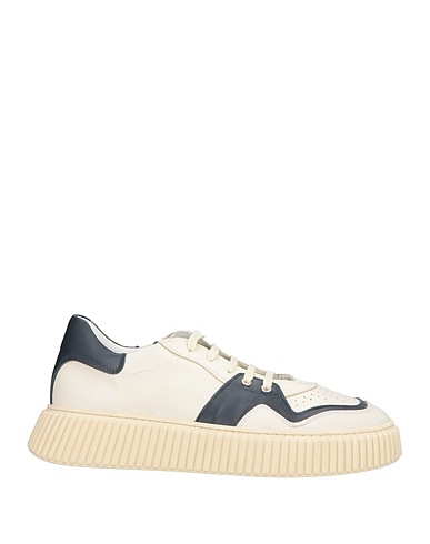 BRAWN'S Sneakers Ivory Leather