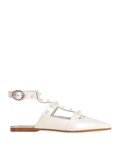 MONNALISA Scarpe  eleganti Bianco 100% Pelle di capra