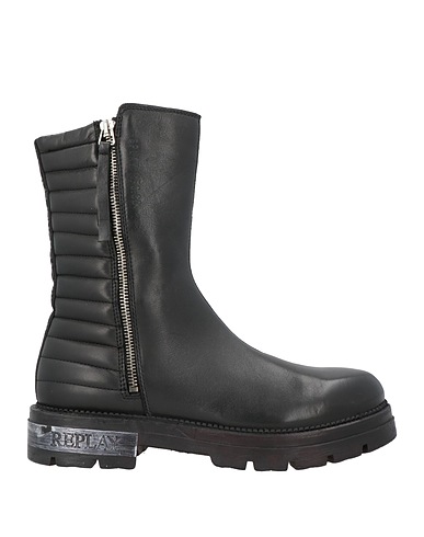 REPLAY Ankle boot Black Leather