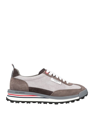 THOM BROWNE Sneakers Light grey Leather
