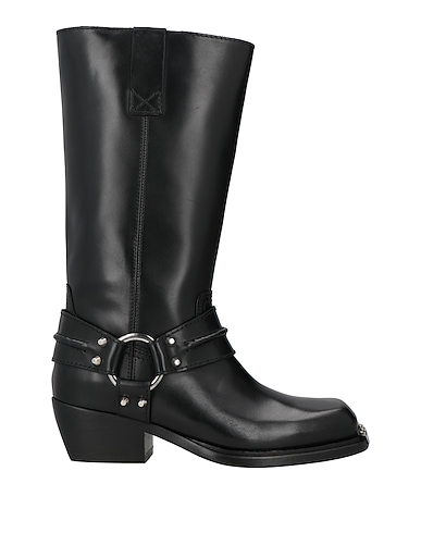 SANDRO Boots Black Leather