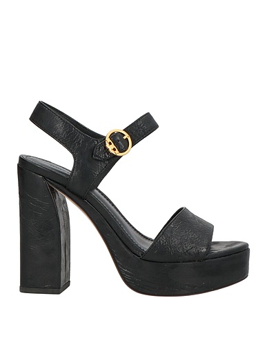 TORY BURCH Sandalen Schwarz Leder