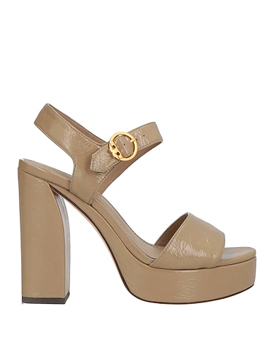 TORY BURCH Sandals Grey Leather