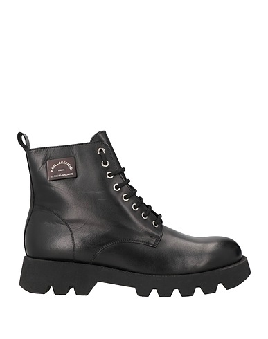 KARL LAGERFELD Ankle boot Black Leather