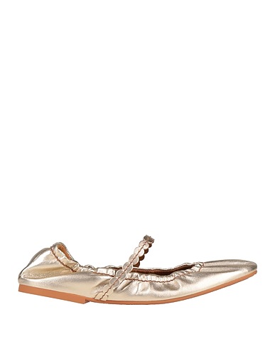SEE BY CHLOÉ Footwear Gold Lambskin