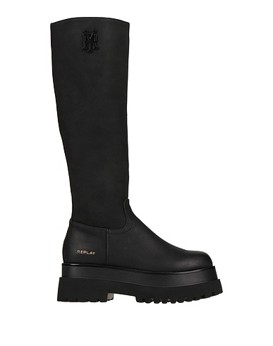 REPLAY Boots Black Textile fibres