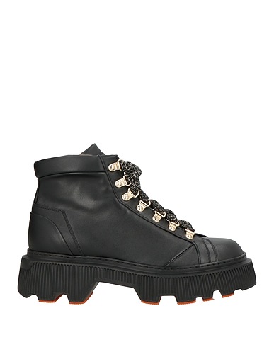 SANTONI Ankle boot Black Leather