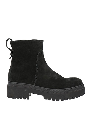 PANTANETTI Полусапоги и высокие ботинки Чёрный Кожа