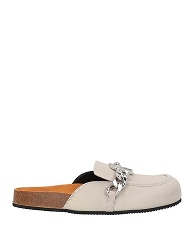 KARL LAGERFELD Mules and clogs Light grey Leather