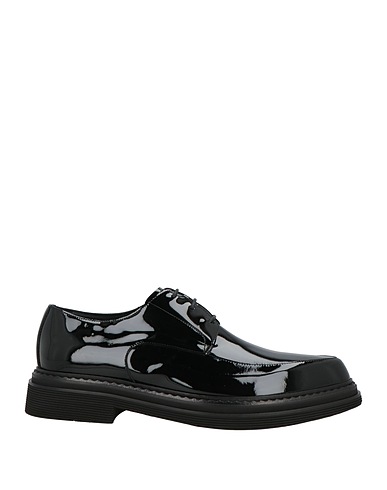 DOLCE&GABBANA Laced shoes NERO Calfskin