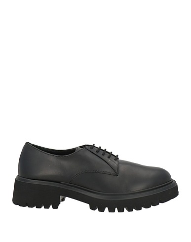 ANIMA Laced shoes Black Calfskin