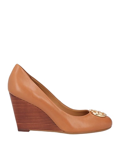TORY BURCH Court Camel Leather