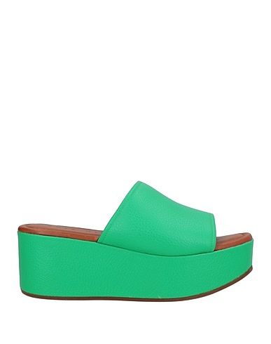 CHIE MIHARA Sandals Green Leather