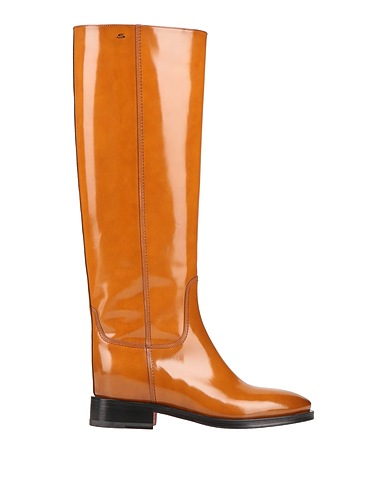 SANTONI Boots Tan Leather