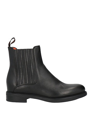 SANTONI Ankle boot Black Leather